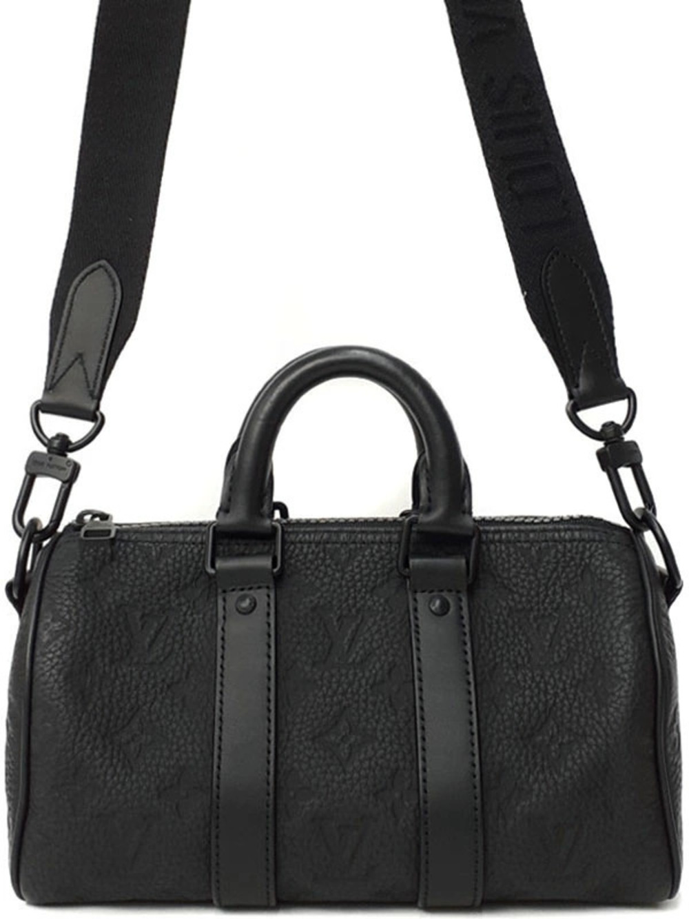 Louis Vuitton Taurillon Monogram Keepall Bandouliere Bag